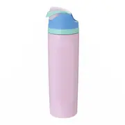 GARRAFA TÉRMICA 630 ML GLUP - ROSA CLARO/MULTICOR - Foto 3