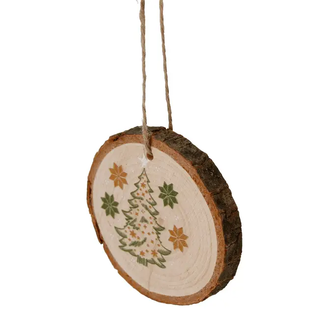 KIT COM 3 PINGENTES VILAREJO NOEL - CASCA DE URUCUM/CIPESTRE - Foto 5