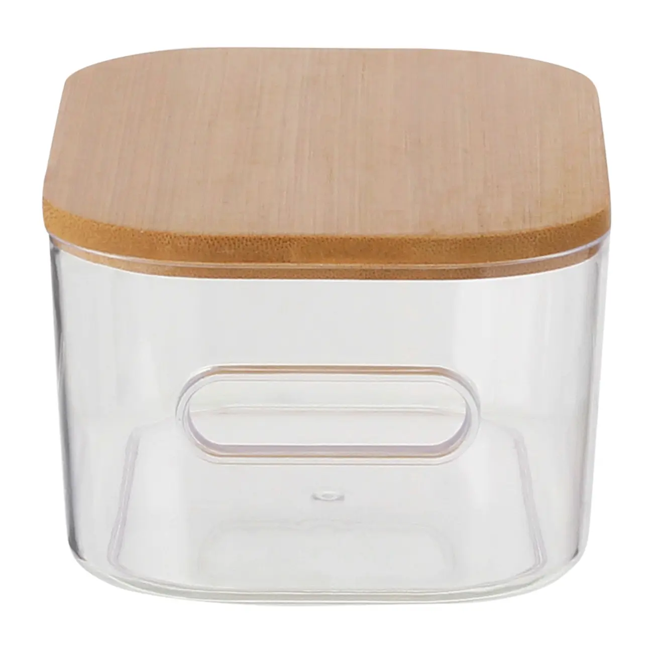 CAIXA 6 CM X 14 CM X 9 CM BAMBOO PRATIC - INCOLOR/BAMBU - Foto 3