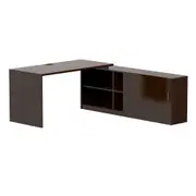MESA COM BALCÃO 1 PORTA DE CORRER 1,80 M X 1,87 M BOSS - TABACO/TABACO - Foto 13