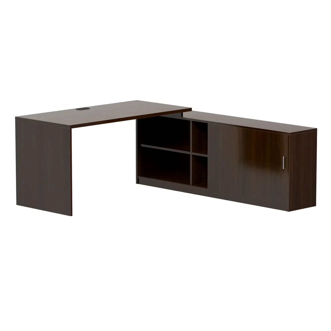 MESA COM BALCÃO 1 PORTA DE CORRER 1,80 M X 1,87 M BOSS - TABACO/TABACO - Foto 13