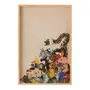QUADRO 50 CM X 33 CM VIDA LIVRE I - PINUS NATURAL/MULTICOR - Foto 1