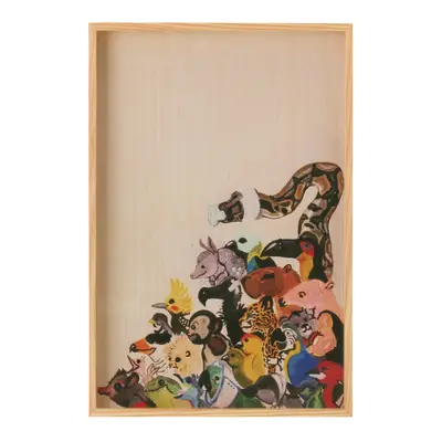 QUADRO 50 CM X 33 CM VIDA LIVRE I