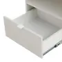 MESA DE CABECEIRA 1 GAVETA SLEEK - BRANCO/GRANILITE - Foto 7
