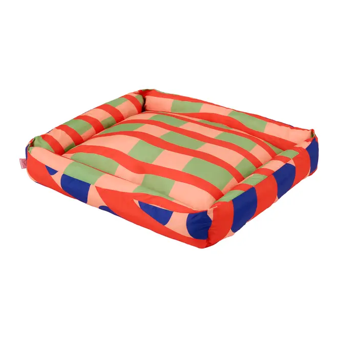 CAMA PARA PET 65 CM X 55 CM MISTURINHA - MELÃO/MULTICOR - Foto 2