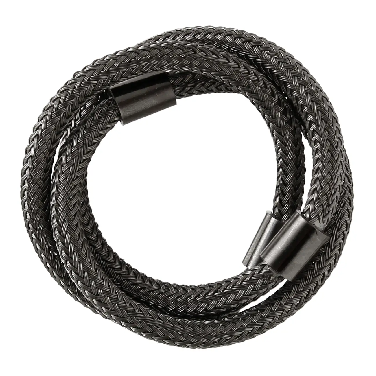 ARGOLA PARA GUARDANAPO CONJUNTO COM 2 PEÇAS CHAIN - GRAFITE - Foto 1