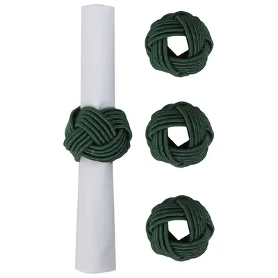 ARGOLA PARA GUARDANAPO COM 4 TRESSOIR