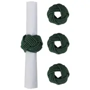 ARGOLA PARA GUARDANAPO COM 4 TRESSOIR - MALAQUITA - Foto 1