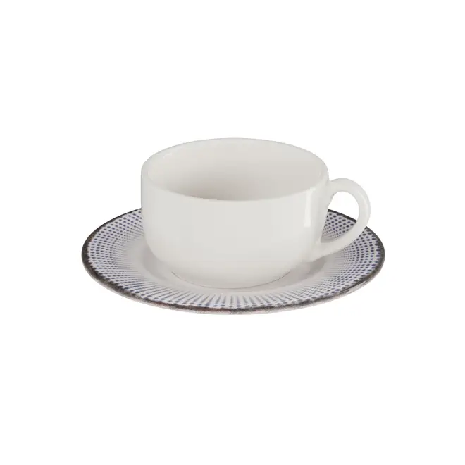 XÍCARA CAFÉ 50 ML SALINA I - BRANCO/AZUL - Foto 18