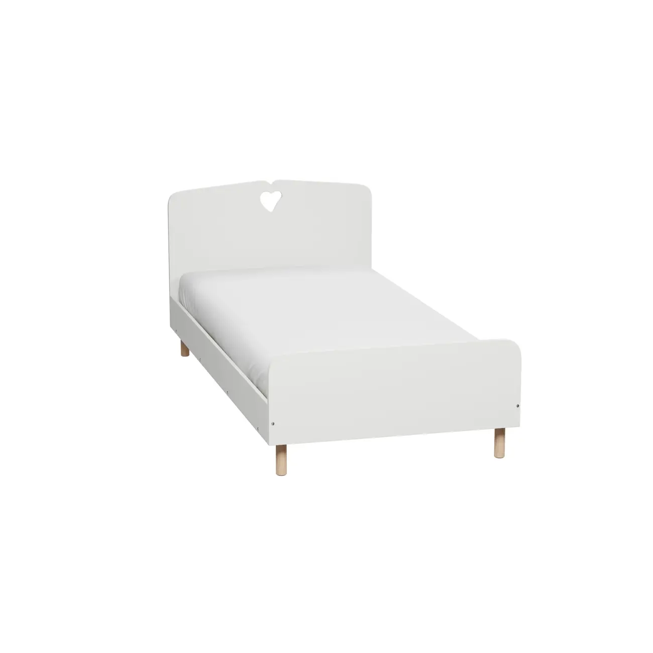 MY LITTLE LOVE CAMA SOLTEIRO 88 CM - BRANCO/NATURAL WASHED - Foto 15