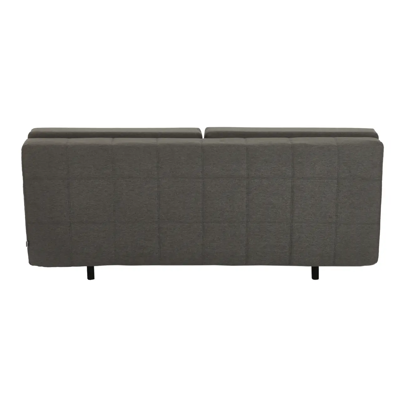 SOFÁ-CAMA 3 LUGARES CLAP - CINZA/PRETO - Foto 4