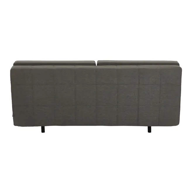 SOFÁ-CAMA 3 LUGARES CLAP - CINZA/PRETO - Foto 4