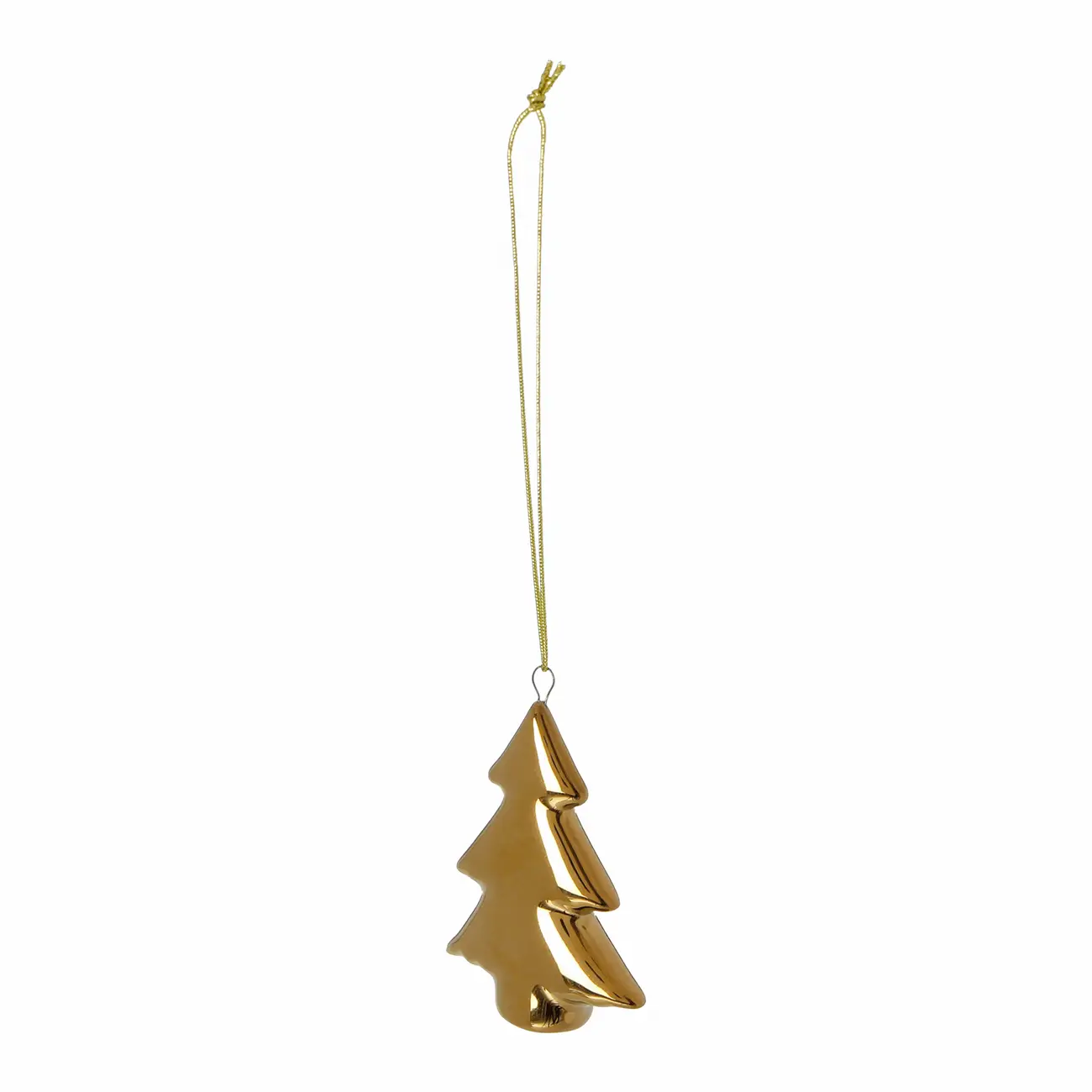 PINGENTE ÁRVORE 6 CM FINE FESTIVITY - OURO - Foto 2