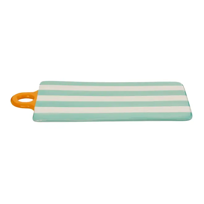 TÁBUA PARA SERVIR 32 CM X 15 CM CIRCUS - BRANCO/SORBET DE MENTA - Foto 5