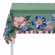 TOALHA DE MESA 1,36 M X 2,20 M ONÍRICA - VERDE/MULTICOR - Foto 3
