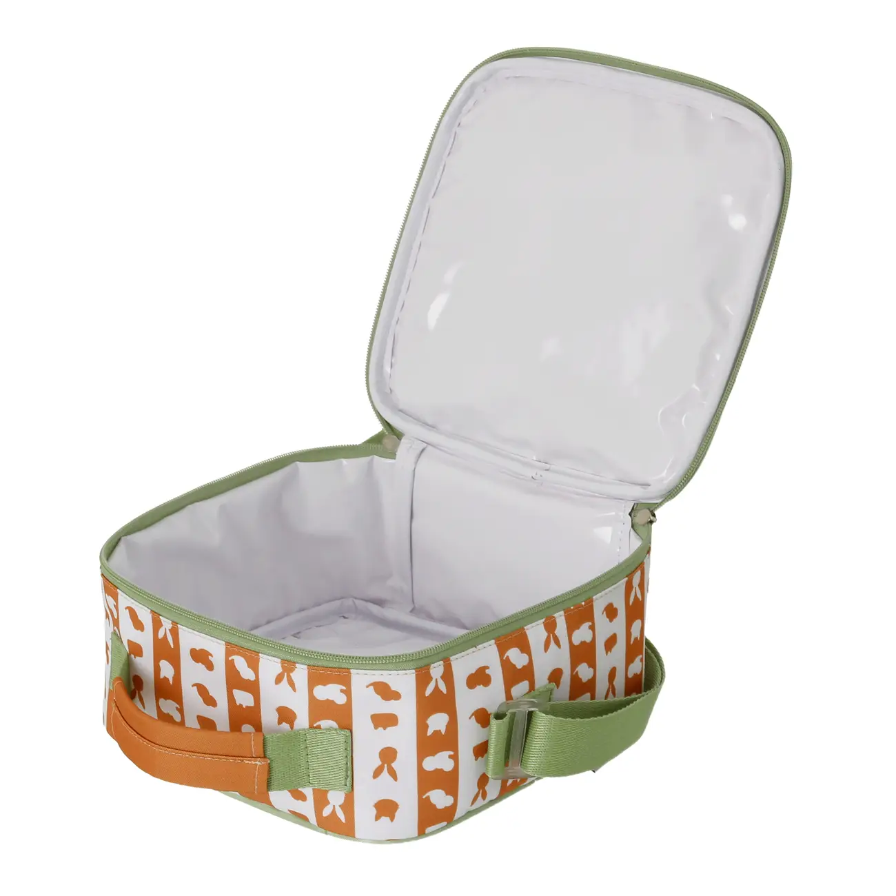 LANCHEIRA TÉRMICA FEIRA DOS BICHOS - CASCA DE URUCUM/MULTICOR - Foto 5