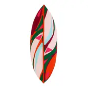 ALMOFADA 50 CM X 32 CM VIBRA VERÃO CACAU - LARANJA/AÇAY - Foto 2
