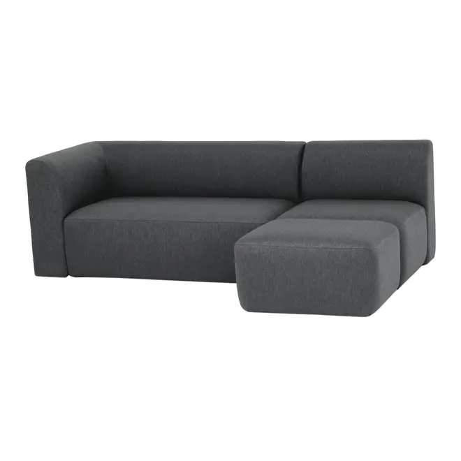 SOFÁ 3 LUGARES COM PUFF UNITS - KONKRET - Foto 2