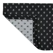 CAMINHO DE MESA 45 CM X 1,42 M CAVEIRA - PRETO/BRANCO - Foto 3
