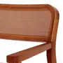CADEIRA COM BRAÇOS MARAÍ - NOZES/TERRACOTA - Foto 6