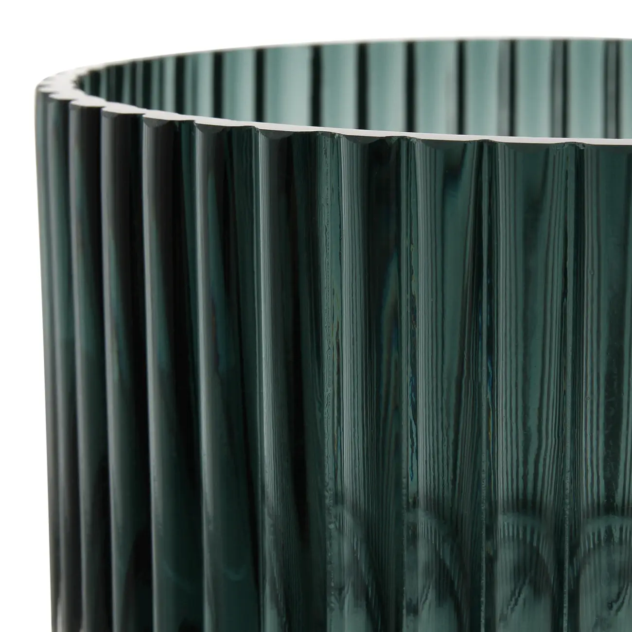 VASO 20 CM TOURMALINE - VERDE ESCARAVELHO - Foto 4