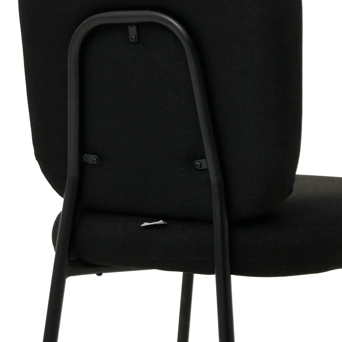 CADEIRA DE JANTAR SNAKY - PRETO/PRETO - Foto 6