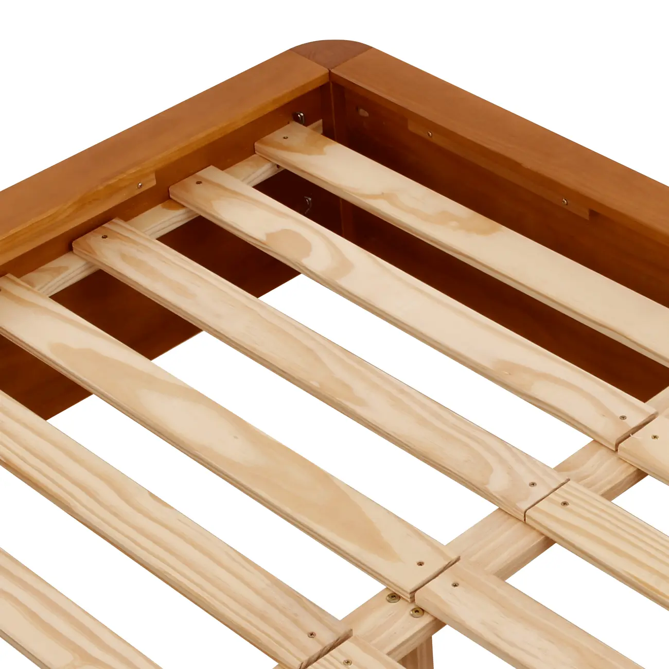 CAMA CASAL COM 2 GAVETAS 1,38 M MANDU - AMÊNDOA - Foto 6