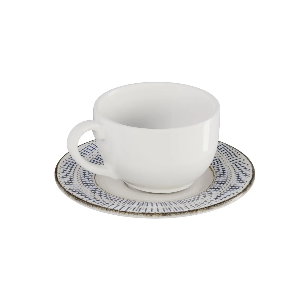 XÍCARA CHÁ 170 ML SALINA I - BRANCO/AZUL - Foto 12