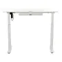MESA REGULÁVEL ELÉTRICA 1,20 M X 60 CM ERGO - BRANCO/BRANCO - Foto 6
