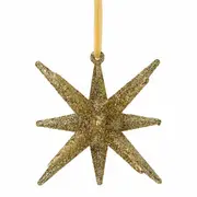 PINGENTE ESTRELA 11 CM FINE FESTIVITY C/2 - OURO - Foto 5