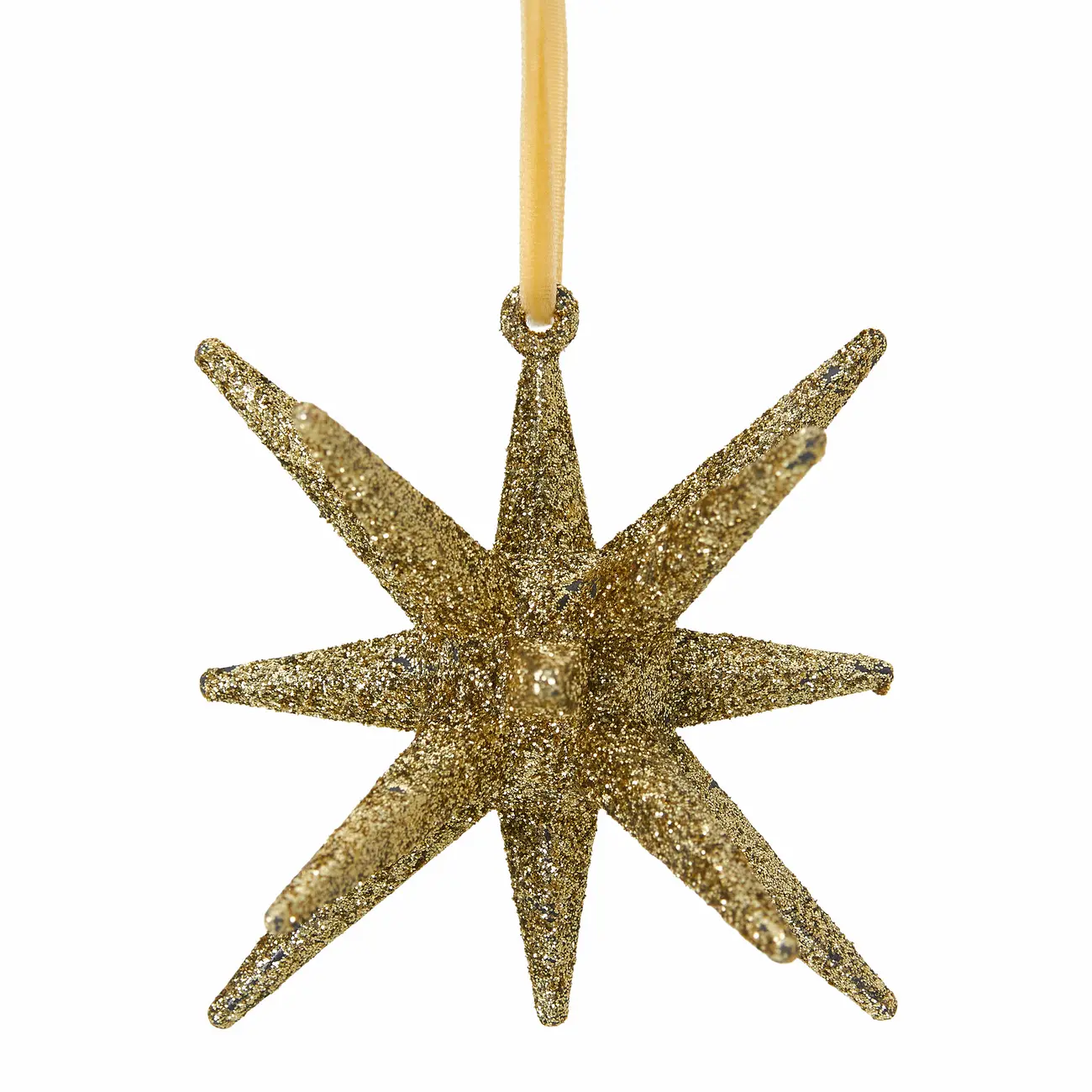 PINGENTE ESTRELA 11 CM FINE FESTIVITY C/2 - OURO - Foto 5