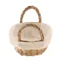 CESTO 22 CM X 15 CM X 6 CM TABOA - FIBRA NATURAL/NATURAL - Foto 3
