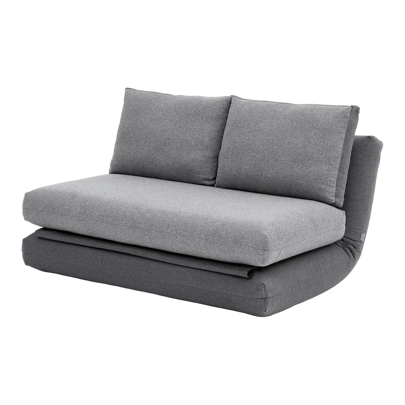 SOFÁ-CAMA 2 LUGARES LANCE DUPLO - KONKRET/ESTANHO - Foto 2