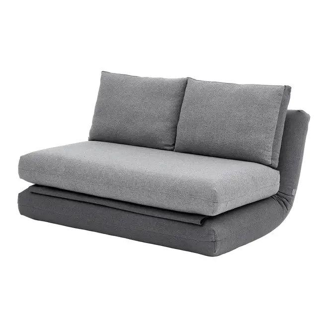 SOFÁ-CAMA 2 LUGARES LANCE DUPLO - KONKRET/ESTANHO - Foto 2