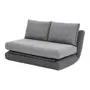 SOFÁ-CAMA 2 LUGARES LANCE DUPLO - KONKRET/ESTANHO - Foto 2