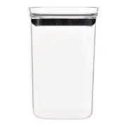 POTE HERMÉTICO ALTO 1L SEAL - INCOLOR/KONKRET - Foto 1