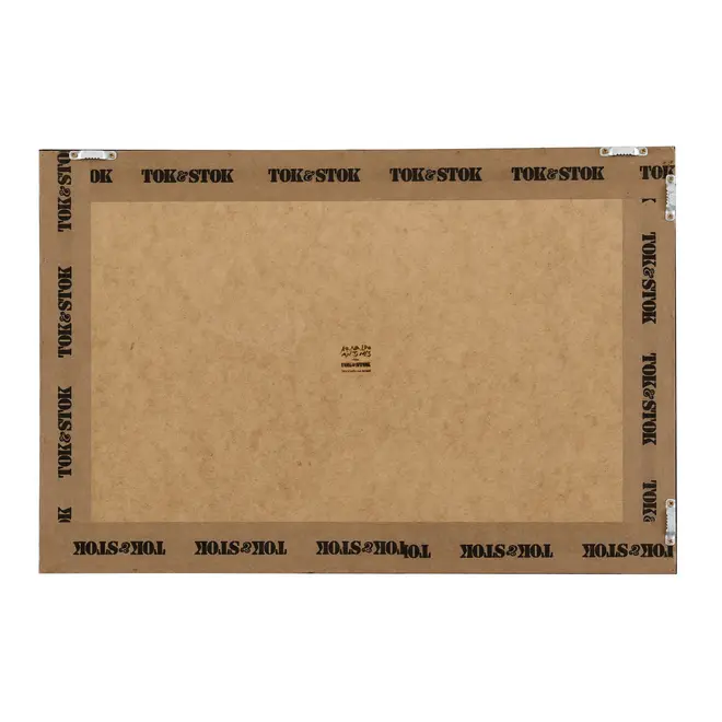 QUADRO ESPELHADO 62 CM X 41 CM TUDO OU TUDO - PRETO/BRANCO - Foto 4