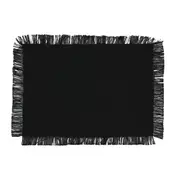 GUARDANAPO TECIDO 40 CM X 40 CM HIMBA - PRETO - Foto 1