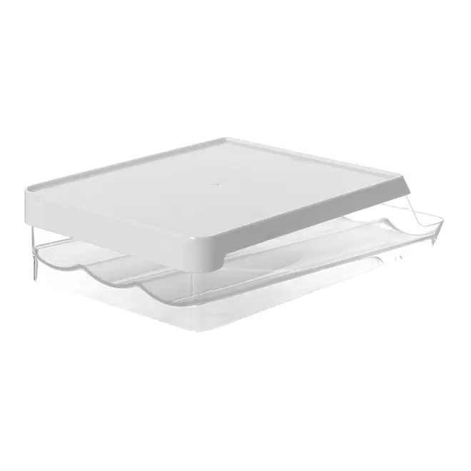 ORGANIZADOR PORTA-OVOS ROLL PRACTICAL FRIDGE - INCOLOR/BRANCO - Foto 4