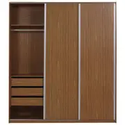 GUARDA-ROUPA DE CASAL 3 PORTAS DE CORRER - FREIJÓ - Foto 6