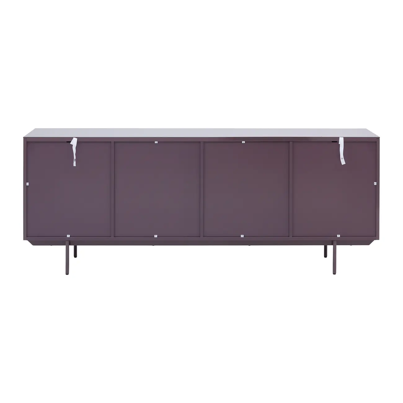 BUFFET 4 PORTAS 2 M X 45 CM THE FOLD - RUBY MOCHA - Foto 9