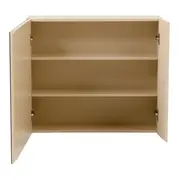 ARMÁRIO DE BANHEIRO COM ESPELHO 2 PORTAS 80 CM X 70 CM RIBS - AREIA/PRATA - Foto 6