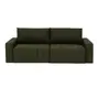 SOFÁ-CAMA RETRÁTIL E RECLINÁVEL 3 LUGARES SNOOZE - MUSGO - Foto 1