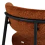 CADEIRA DE JANTAR LOBBY - PRETO/TERRACOTA - Foto 8