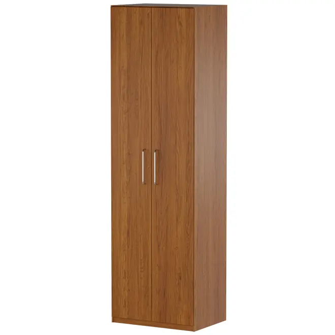 GUARDA-ROUPA 2 PORTAS 5 PRATELEIRAS 35 MAXIMUS - FREIJÓ - Foto 10