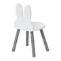 CADEIRA INFANTIL MIFFY - CINZA/BRANCO - Foto 4