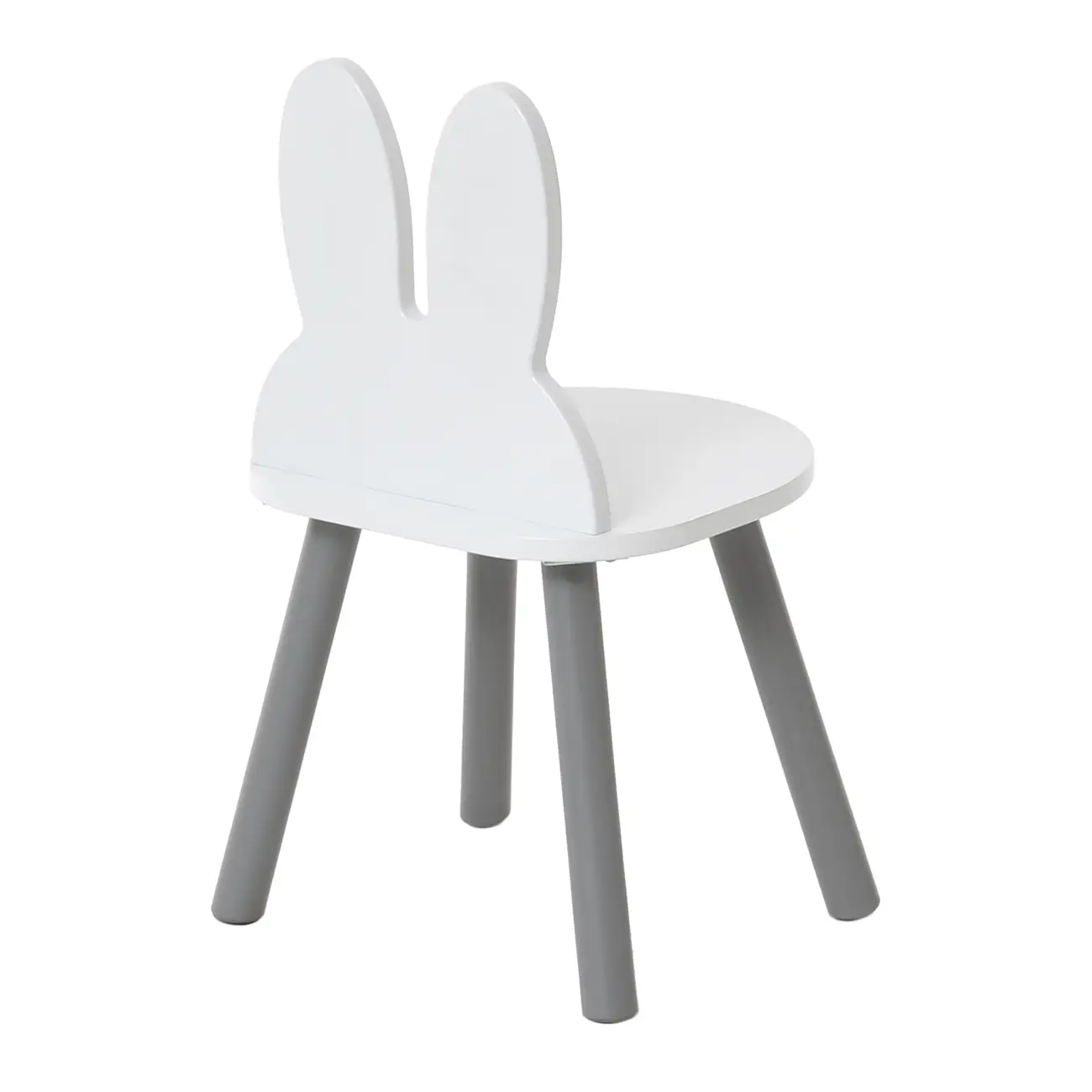 CADEIRA INFANTIL MIFFY - CINZA/BRANCO - Foto 4