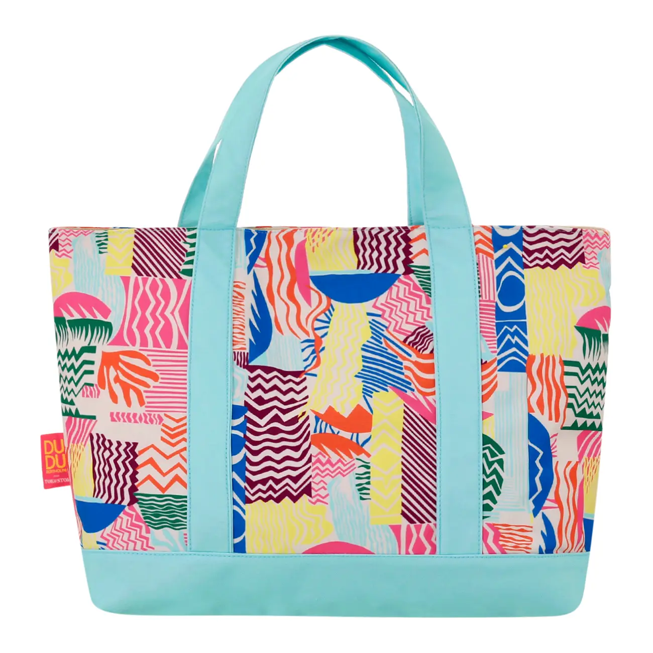 BOLSA DE PRAIA VIBRA VERÃO - AÇAY/VERDE ÁGUA - Foto 3