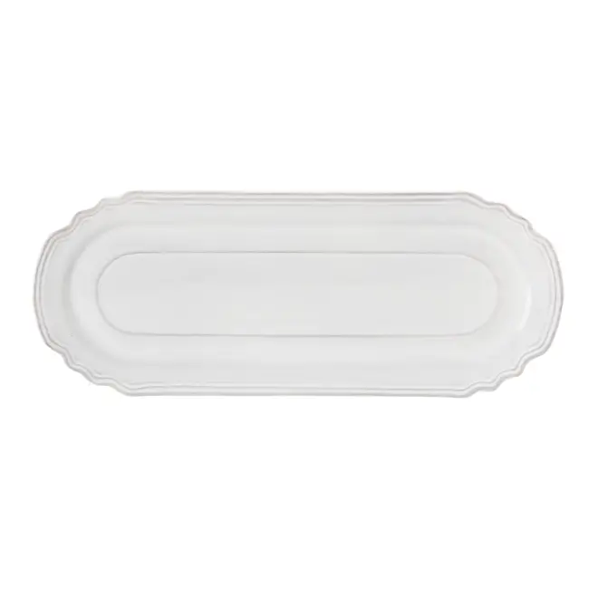 TRAVESA/BANDEJA 39 CM X 15 CM TRÉSOR - BRANCO - Foto 1
