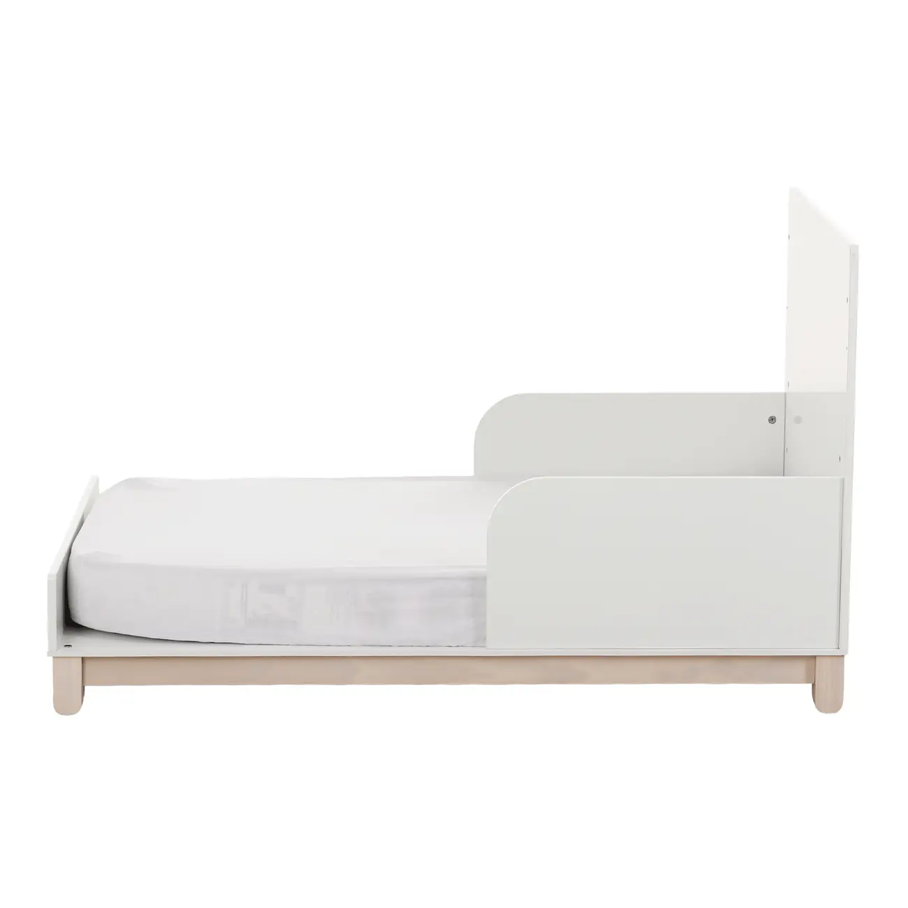 BERÇO 70 CM 2 EM 1 - BERÇO/MINICAMA DULCE - BRANCO/NATURAL WASHED - Foto 8